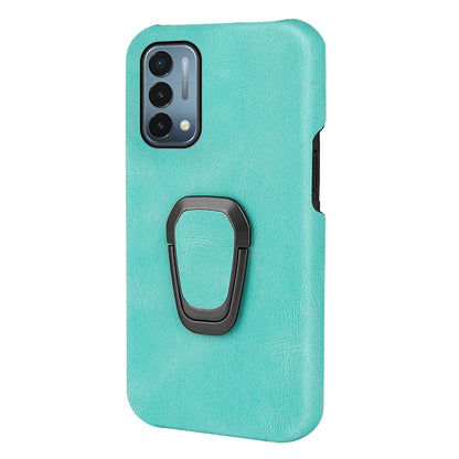 For OnePlus Nord N200 5G Ring Holder PU Phone Case, For OnePlus Nord N200 5G