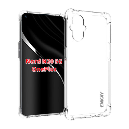ENKAY Transparent TPU Shockproof Case, For OnePlus Nord N20 5G, For OnePlus 10 Pro 5G