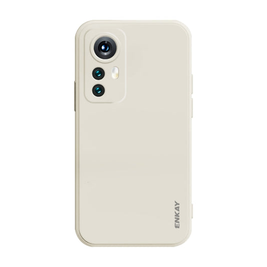 For Xiaomi 12 / 12X / 12S ENKAY Liquid Silicone Soft Shockproof Phone Case, For Xiaomi 12 / 12X / 12S