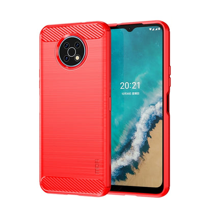 MOFI Gentleness Brushed Carbon Fiber Soft TPU Case, For Nokia G50, For Samsung Galaxy A53 5G, For Sony Xperia Pro-I, For OnePlus 10 Pro 5G, For OnePlus Nord CE 5G
