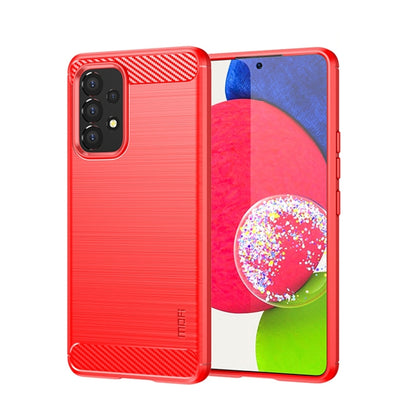 MOFI Gentleness Brushed Carbon Fiber Soft TPU Case, For Nokia G50, For Samsung Galaxy A53 5G, For Sony Xperia Pro-I, For OnePlus 10 Pro 5G, For OnePlus Nord CE 5G