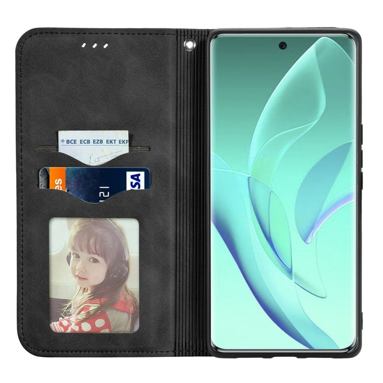 Retro Skin Feel Magnetic Horizontal Flip Leather Phone Case, For Honor 60 Pro, For TCL 10L, For TCL 20 XE, For TCL 20B