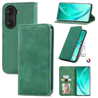 Retro Skin Feel Magnetic Horizontal Flip Leather Phone Case, For Honor 60 Pro, For TCL 10L, For TCL 20 XE, For TCL 20B