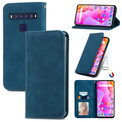 Retro Skin Feel Magnetic Horizontal Flip Leather Phone Case, For Honor 60 Pro, For TCL 10L, For TCL 20 XE, For TCL 20B