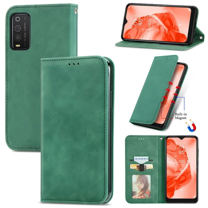 Retro Skin Feel Magnetic Horizontal Flip Leather Phone Case, For TCL 205, For OnePlus 10 Pro