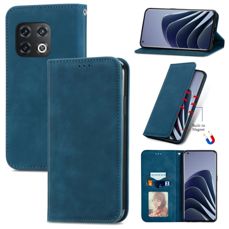 Retro Skin Feel Magnetic Horizontal Flip Leather Phone Case, For TCL 205, For OnePlus 10 Pro