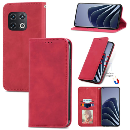 Retro Skin Feel Magnetic Horizontal Flip Leather Phone Case, For TCL 205, For OnePlus 10 Pro