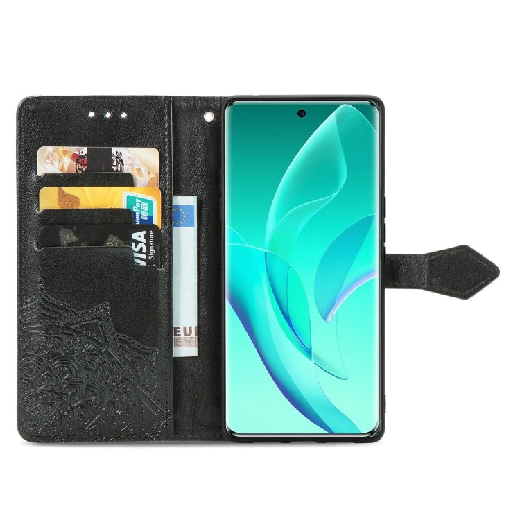 Mandala Flower Embossed Horizontal Flip Leather Phone Case, For Honor 60 Pro, For OnePlus 10 Pro, For ZTE Blade A31, For TCL 10L