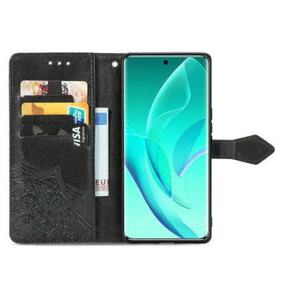 Mandala Flower Embossed Horizontal Flip Leather Phone Case, For Honor 60 Pro, For OnePlus 10 Pro, For ZTE Blade A31, For TCL 10L