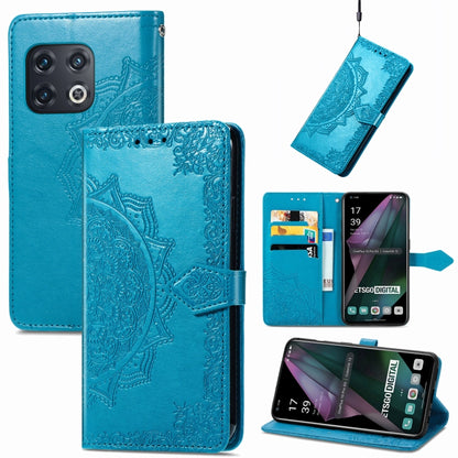 Mandala Flower Embossed Horizontal Flip Leather Phone Case, For Honor 60 Pro, For OnePlus 10 Pro, For ZTE Blade A31, For TCL 10L