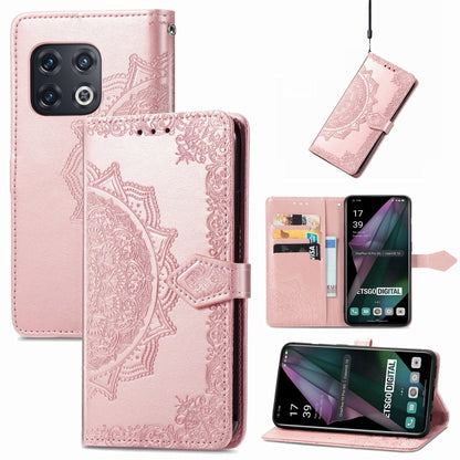 Mandala Flower Embossed Horizontal Flip Leather Phone Case, For Honor 60 Pro, For OnePlus 10 Pro, For ZTE Blade A31, For TCL 10L