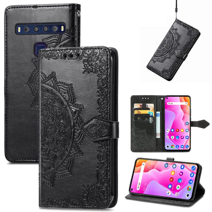 Mandala Flower Embossed Horizontal Flip Leather Phone Case, For Honor 60 Pro, For OnePlus 10 Pro, For ZTE Blade A31, For TCL 10L