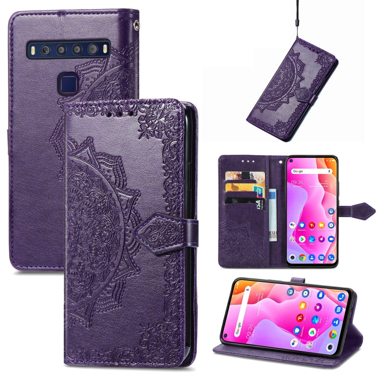 Mandala Flower Embossed Horizontal Flip Leather Phone Case, For Honor 60 Pro, For OnePlus 10 Pro, For ZTE Blade A31, For TCL 10L