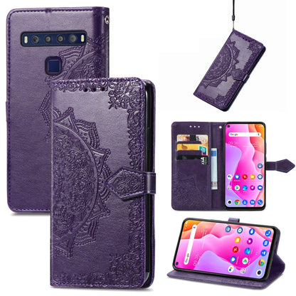 Mandala Flower Embossed Horizontal Flip Leather Phone Case, For Honor 60 Pro, For OnePlus 10 Pro, For ZTE Blade A31, For TCL 10L
