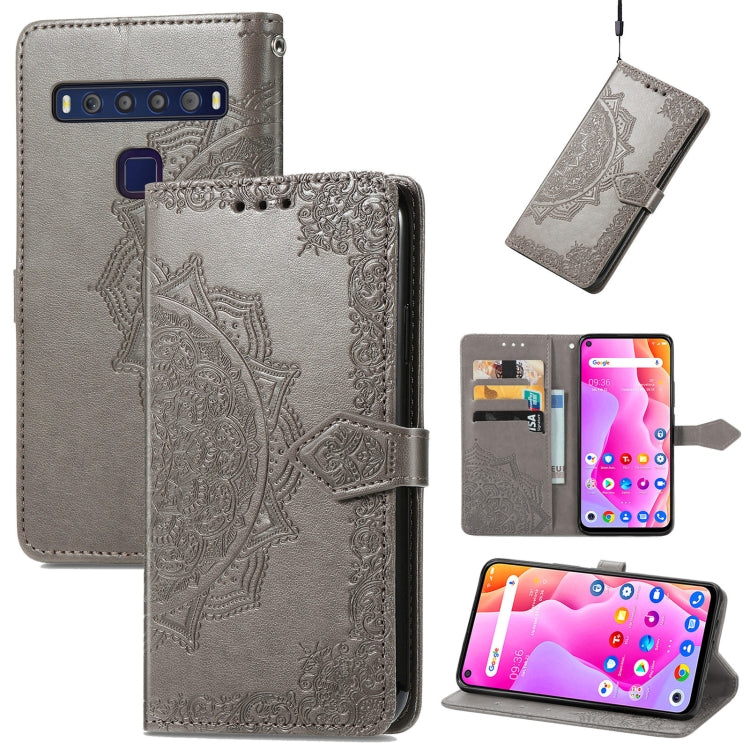 Mandala Flower Embossed Horizontal Flip Leather Phone Case, For Honor 60 Pro, For OnePlus 10 Pro, For ZTE Blade A31, For TCL 10L