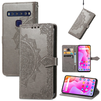 Mandala Flower Embossed Horizontal Flip Leather Phone Case, For Honor 60 Pro, For OnePlus 10 Pro, For ZTE Blade A31, For TCL 10L