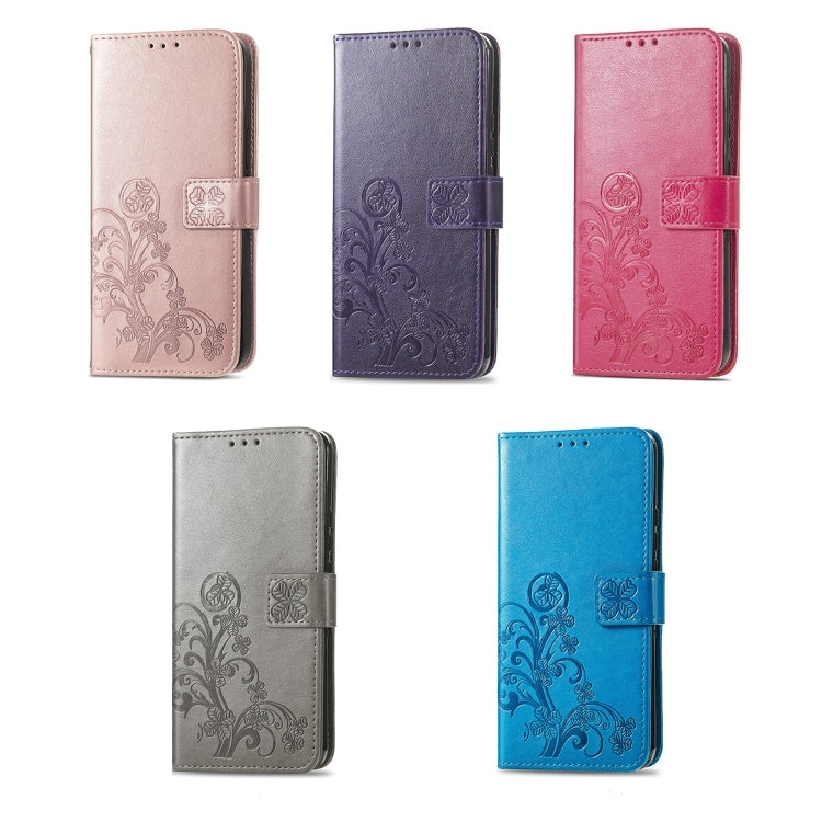Four-leaf Clasp Embossed Leather Phone Case, For OnePlus 10 Pro, For TCL A509DL / A3, For TCL 30 SE, For Nokia X10