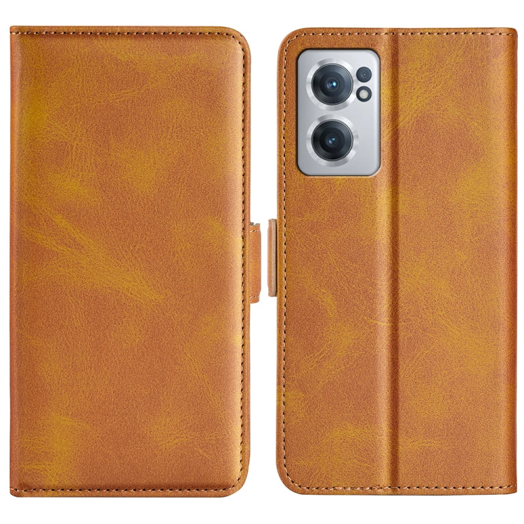 For OnePlus Nord CE 2 5G Dual-side Magnetic Buckle Leather Phone Case, For OnePlus Nord CE 2 5G
