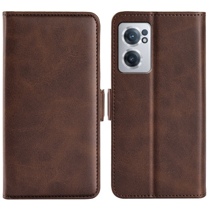 For OnePlus Nord CE 2 5G Dual-side Magnetic Buckle Leather Phone Case, For OnePlus Nord CE 2 5G