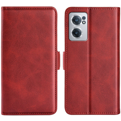 For OnePlus Nord CE 2 5G Dual-side Magnetic Buckle Leather Phone Case, For OnePlus Nord CE 2 5G