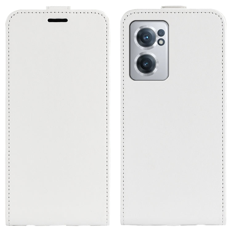 For OnePlus Nord CE 2 5G R64 Texture Single Vertical Flip Leather Phone Case, For OnePlus Nord CE 2 5G