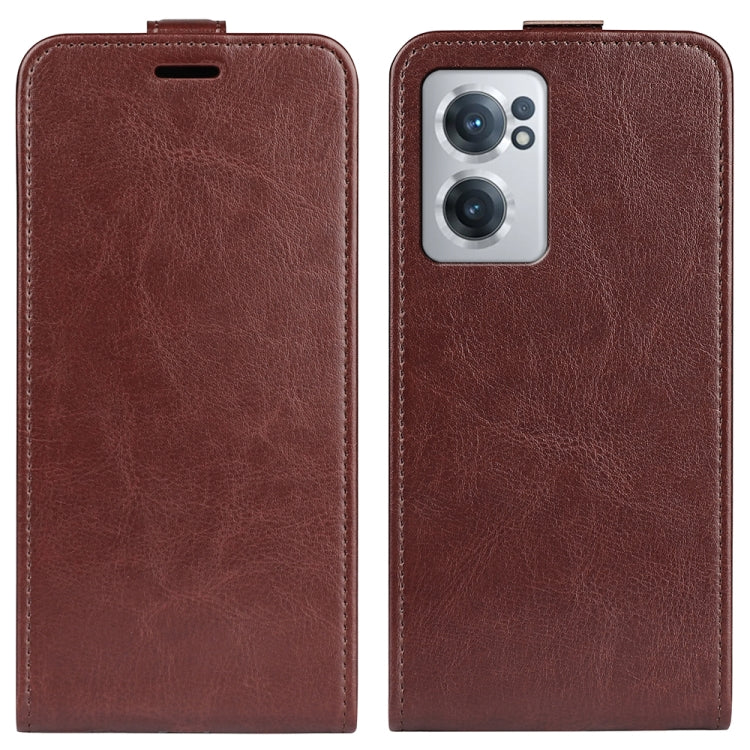 For OnePlus Nord CE 2 5G R64 Texture Single Vertical Flip Leather Phone Case, For OnePlus Nord CE 2 5G