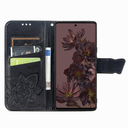 Butterfly Love Flower Embossed Leather Phone Case, For Google Pixel 7 Pro 5G, For Google Pixel 7 5G, For OnePlus Nord CE 2 5G