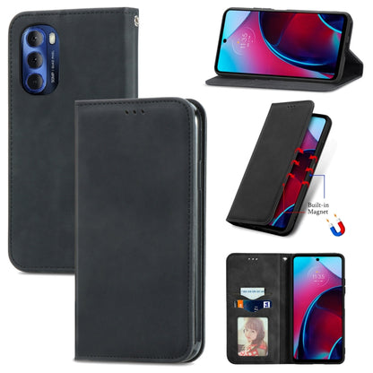 Retro Skin Feel Magnetic Leather Phone Case, For Google Pixel 7 Pro 5G, For Google Pixel 7 5G, For Motorola Moto G Stylus 5G 2022, For Motorola Moto G22
