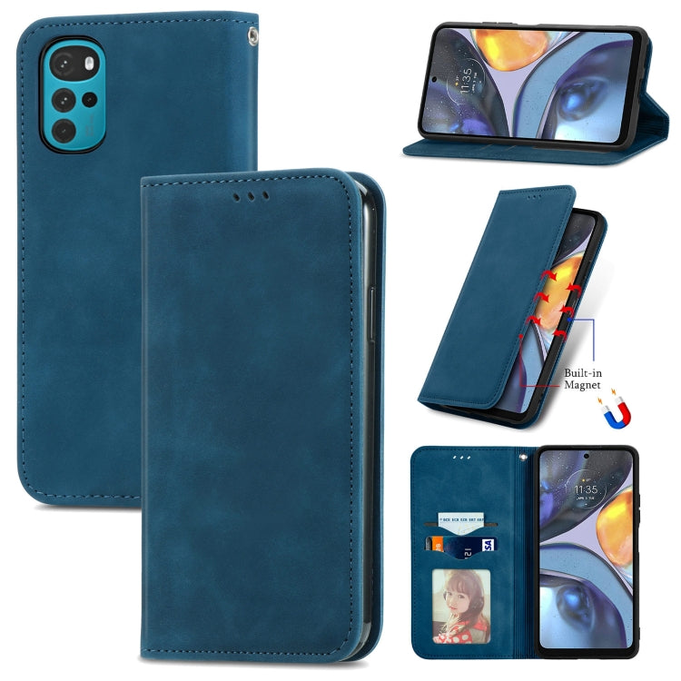 Retro Skin Feel Magnetic Leather Phone Case, For Google Pixel 7 Pro 5G, For Google Pixel 7 5G, For Motorola Moto G Stylus 5G 2022, For Motorola Moto G22