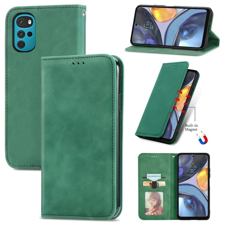 Retro Skin Feel Magnetic Leather Phone Case, For Google Pixel 7 Pro 5G, For Google Pixel 7 5G, For Motorola Moto G Stylus 5G 2022, For Motorola Moto G22