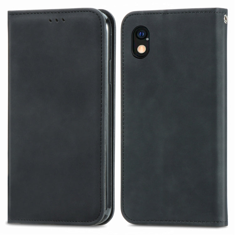 Retro Skin Feel Magnetic Leather Phone Case, For Sony Xperia Ace III