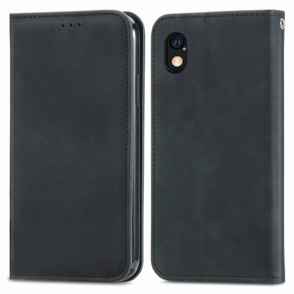 Retro Skin Feel Magnetic Leather Phone Case, For Sony Xperia Ace III