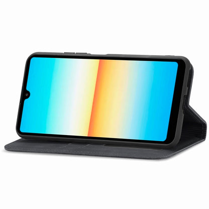 Retro Skin Feel Magnetic Leather Phone Case, For Sony Xperia Ace III