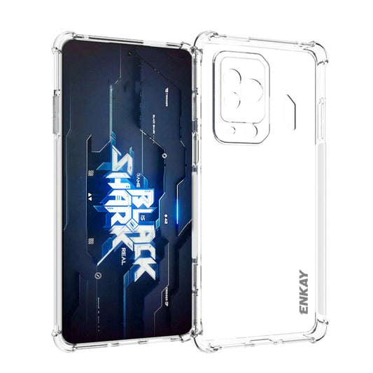 ENKAY Clear TPU Shockproof Phone Case, For Xiaomi Black Shark 5 Pro, For Xiaomi 12 Lite
