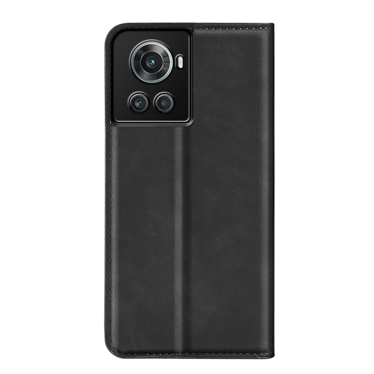 For OnePlus Ace / 10R Retro-skin Magnetic Suction Leather Phone Case, For OnePlus Ace / 10R