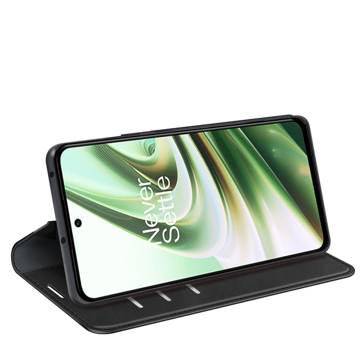 For OnePlus Ace / 10R Retro-skin Magnetic Suction Leather Phone Case, For OnePlus Ace / 10R