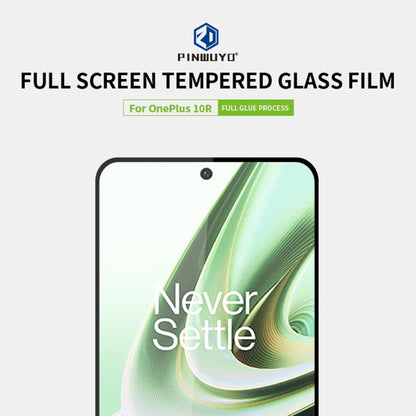 PINWUYO 9H 2.5D Full Screen Tempered Glass Film, For OnePlus 10R 5G, For OnePlus Nord CE2 Lite, For Realme Q5, For Honor X9, For Honor X30i