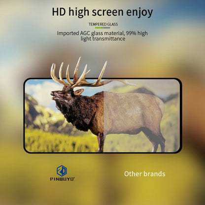 PINWUYO 9H 2.5D Full Screen Tempered Glass Film, For OnePlus 10R 5G, For OnePlus Nord CE2 Lite, For Realme Q5, For Honor X9, For Honor X30i