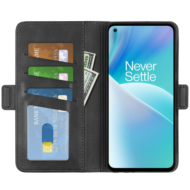 For OnePlus Nord 2T 5G Dual-side Magnetic Buckle Flip Leather Phone Case, For OnePlus Nord 2T 5G