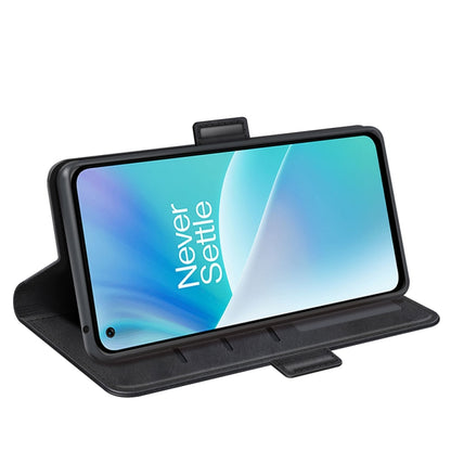 For OnePlus Nord 2T 5G Dual-side Magnetic Buckle Flip Leather Phone Case, For OnePlus Nord 2T 5G