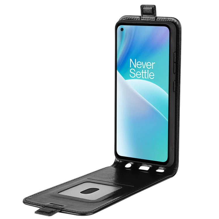 For OnePlus Nord 2T 5G R64 Texture Vertical Flip Leather Phone Case, For OnePlus Nord 2T 5G