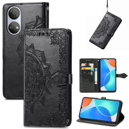 Mandala Flower Embossed Horizontal Flip Leather Phone Case, For Honor 70, For Honor Play 30 Plus / X7, For Nokia C21, For OnePlus Nord 2T
