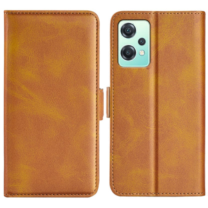For OnePlus Nord CE 2 Lite Dual-side Magnetic Buckle Horizontal Flip Leather Phone Case, For OnePlus Nord CE 2 Lite