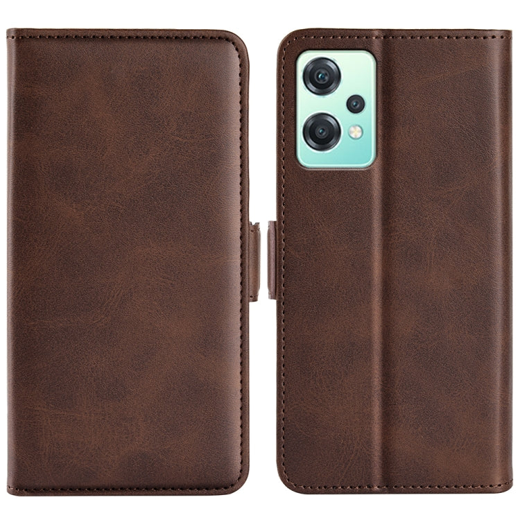 For OnePlus Nord CE 2 Lite Dual-side Magnetic Buckle Horizontal Flip Leather Phone Case, For OnePlus Nord CE 2 Lite