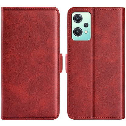 For OnePlus Nord CE 2 Lite Dual-side Magnetic Buckle Horizontal Flip Leather Phone Case, For OnePlus Nord CE 2 Lite
