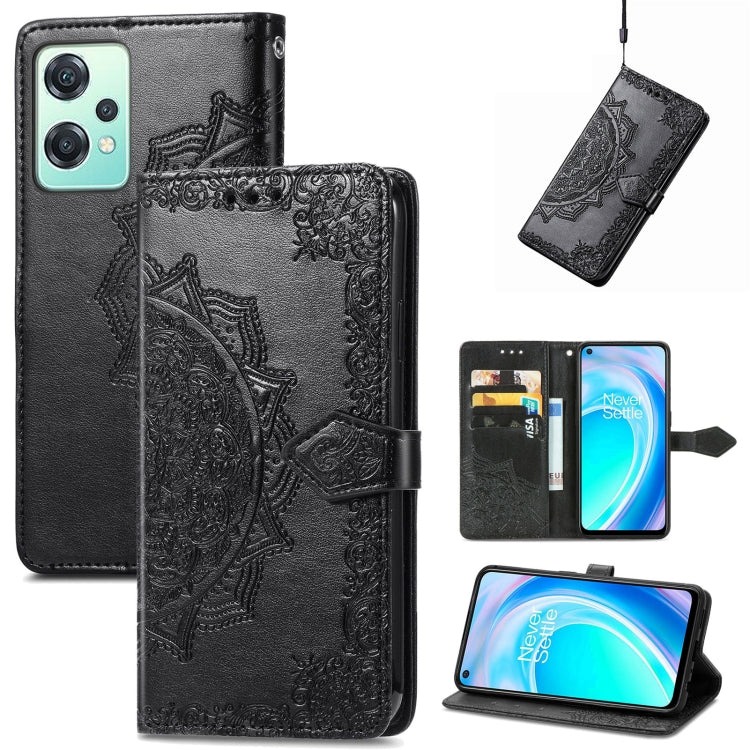 Mandala Flower Embossed Leather Phone Case, For Motorola Moto G42, For Motorola Moto G62, For Nokia C21 Plus, For Nokia C200, For OnePlus Nord CE 2 Lite 5G