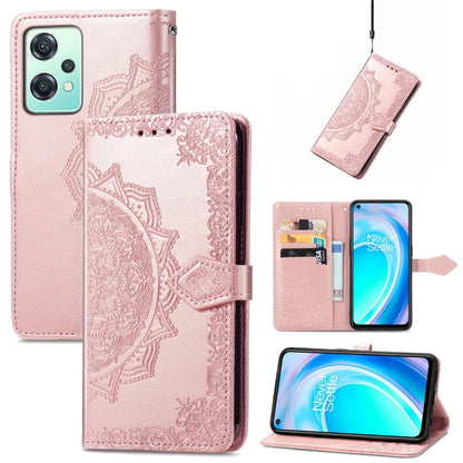 Mandala Flower Embossed Leather Phone Case, For Motorola Moto G42, For Motorola Moto G62, For Nokia C21 Plus, For Nokia C200, For OnePlus Nord CE 2 Lite 5G