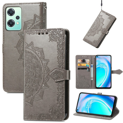 Mandala Flower Embossed Leather Phone Case, For Motorola Moto G42, For Motorola Moto G62, For Nokia C21 Plus, For Nokia C200, For OnePlus Nord CE 2 Lite 5G