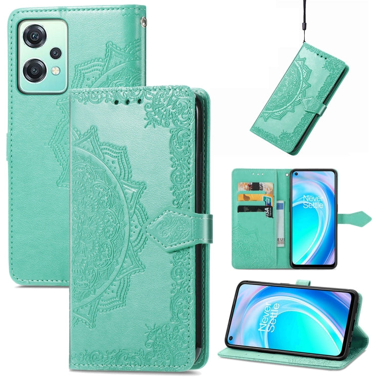 Mandala Flower Embossed Leather Phone Case, For Motorola Moto G42, For Motorola Moto G62, For Nokia C21 Plus, For Nokia C200, For OnePlus Nord CE 2 Lite 5G