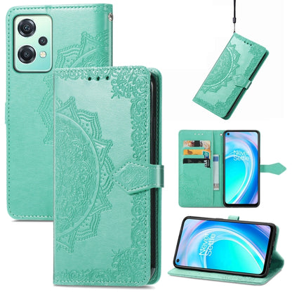 Mandala Flower Embossed Leather Phone Case, For Motorola Moto G42, For Motorola Moto G62, For Nokia C21 Plus, For Nokia C200, For OnePlus Nord CE 2 Lite 5G
